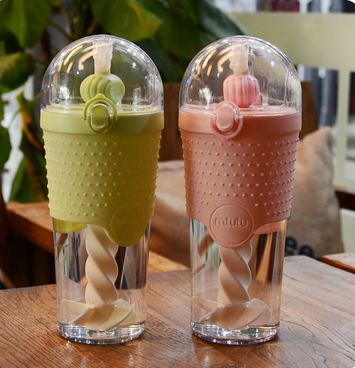 Kids' 500 ml Straw Sports Bottle