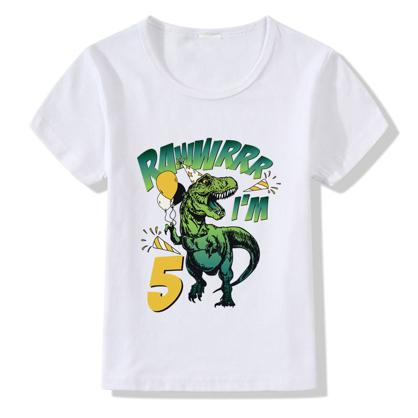 Kids' Birthday Number Tee