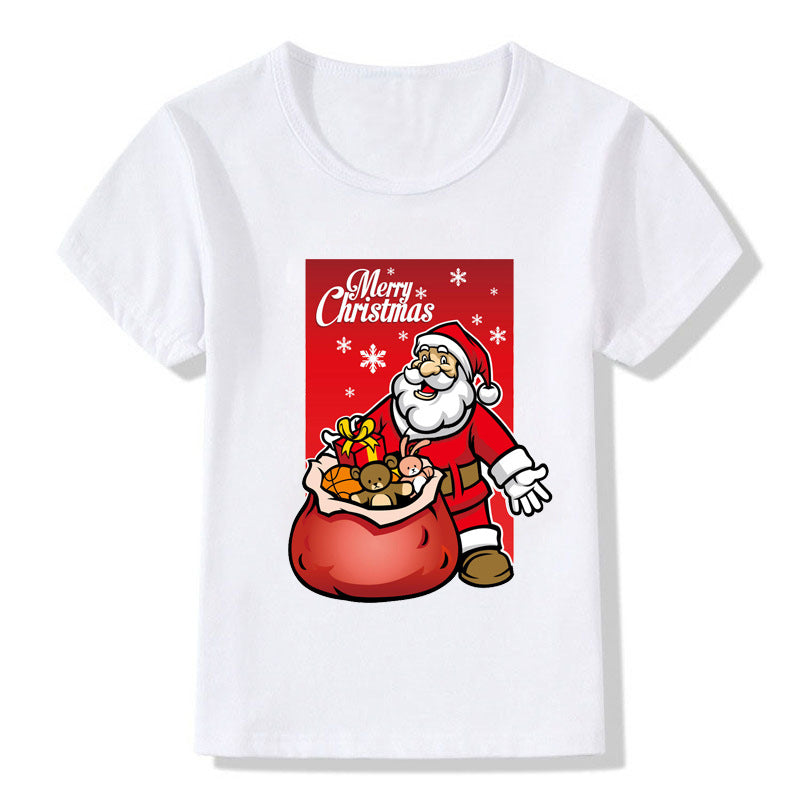 Kids' Christmas Cartoon Tee
