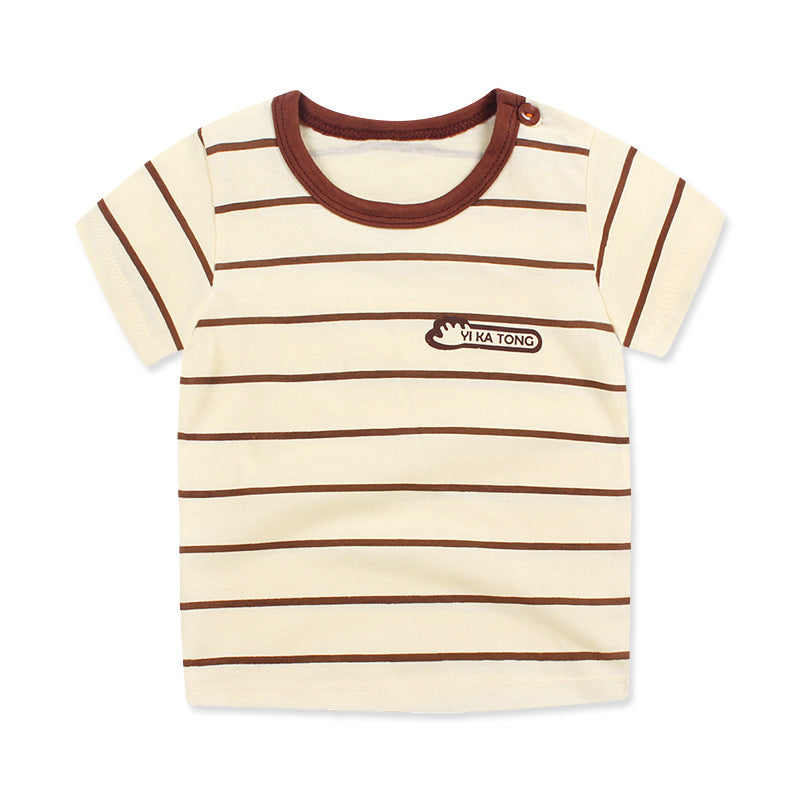 Kids' Animal-Print Cotton Tee