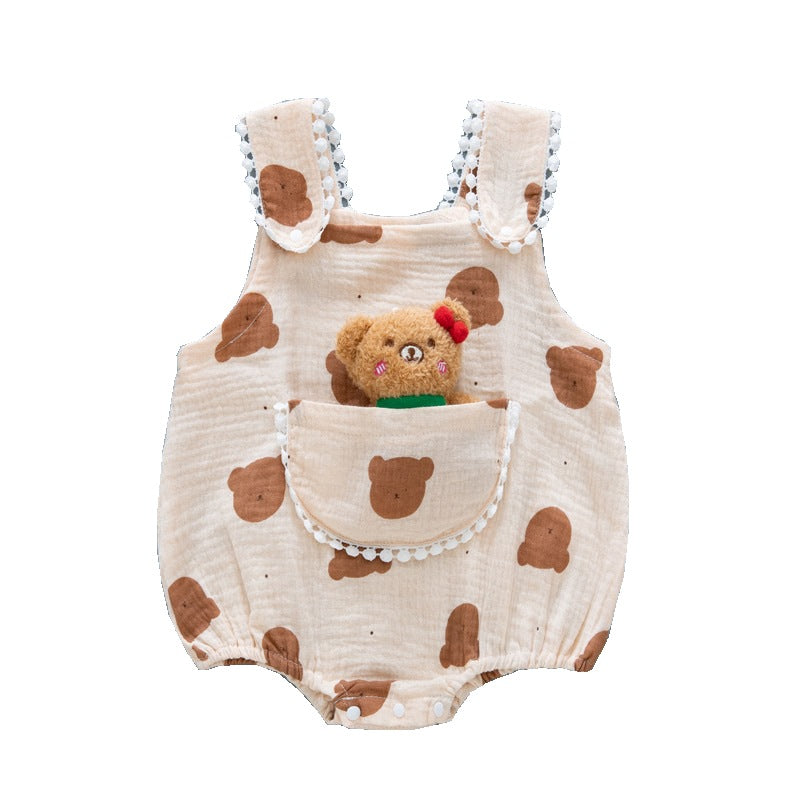 Baby Gauze Doll Romper