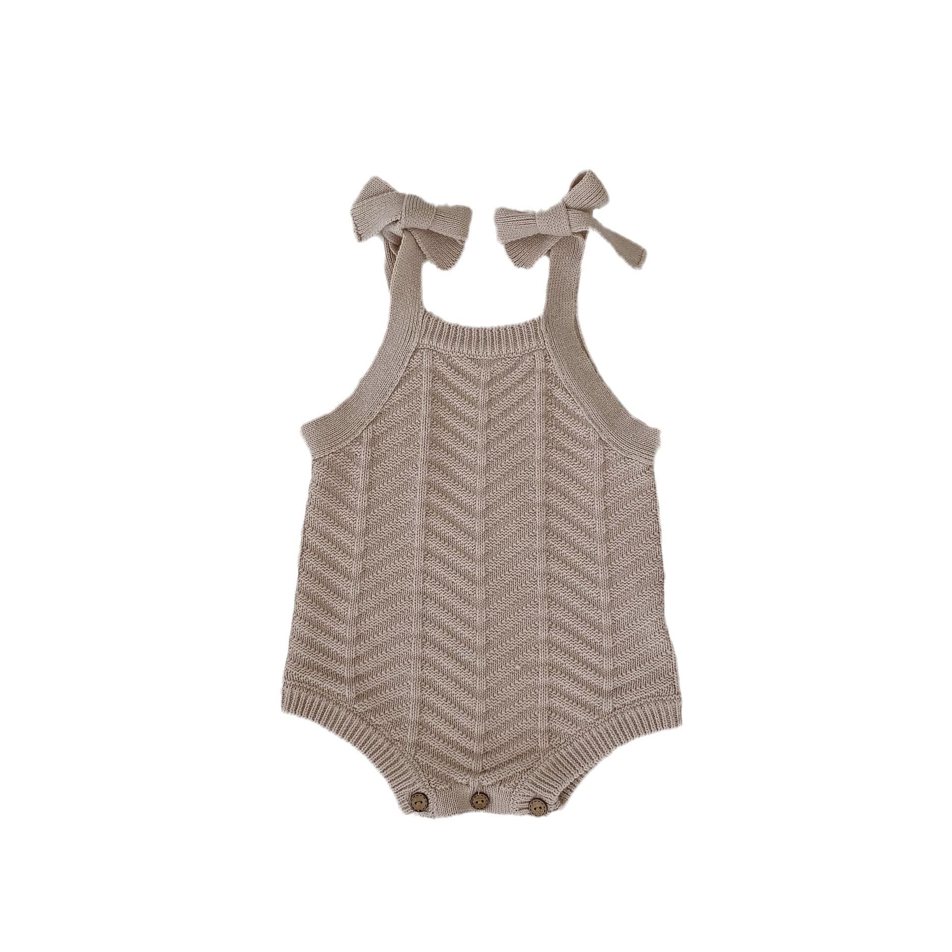 Baby Girl Sleeveless Romper