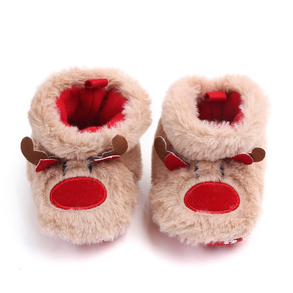 Baby Warm Anti-Slip First-Walker Shoes