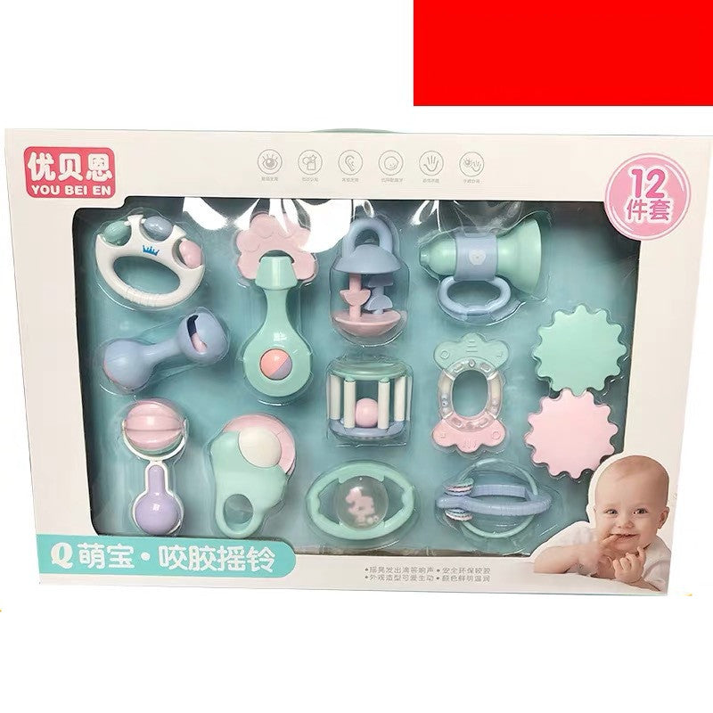 Baby Rattle Educational Gift Set