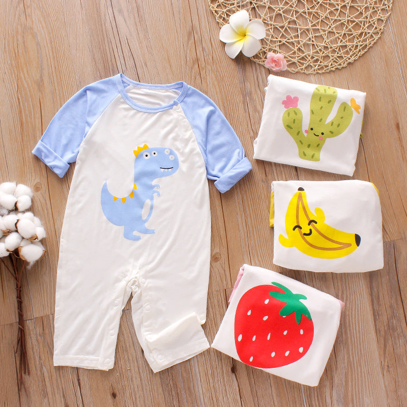 Newborn Modal Long-Sleeve Onesie