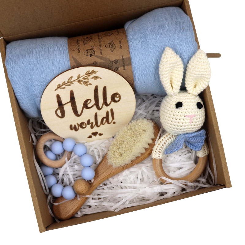 Hand-Knitted Animal Rattle