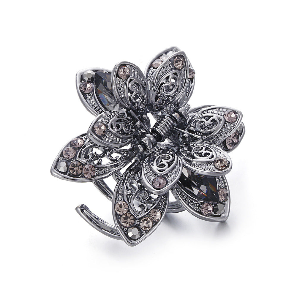 Floral Claw Hair Clip