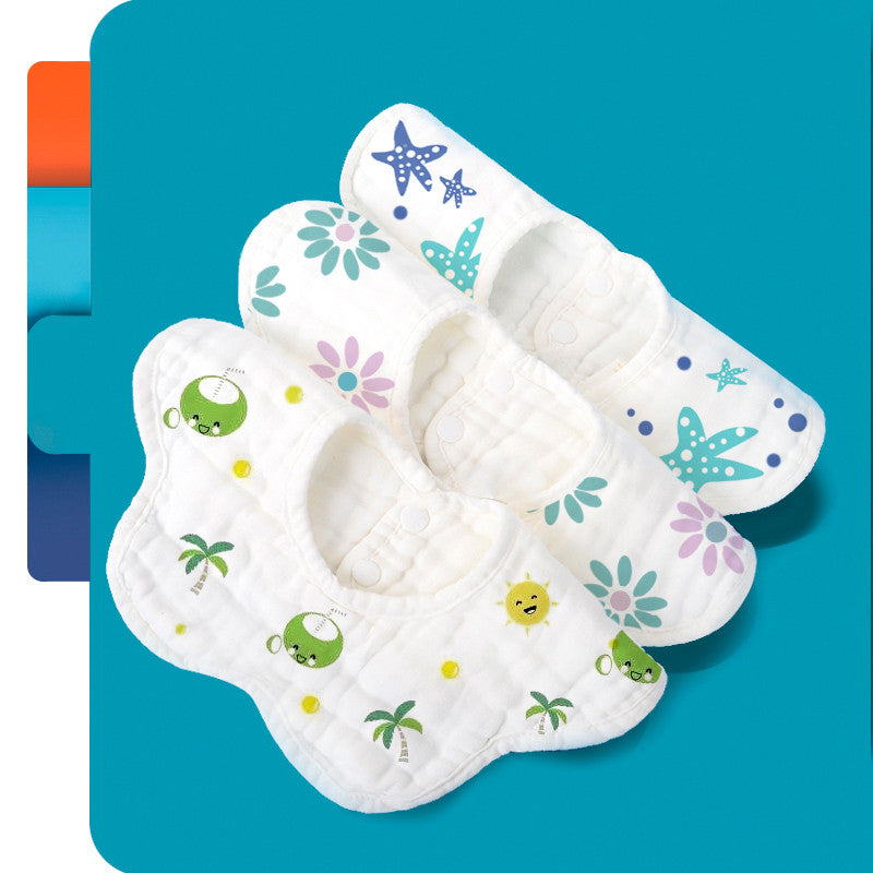 Rotating Petal Feeding Bib