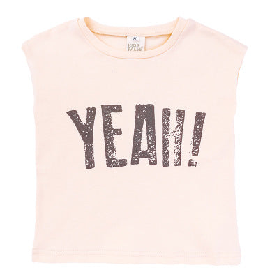 Kids' Sleeveless Letter Tee