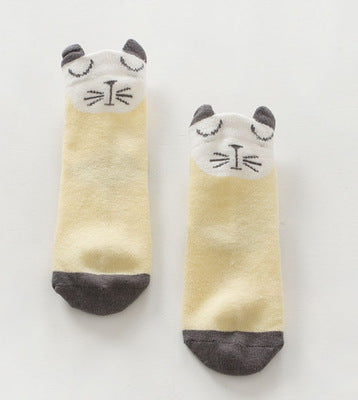 Baby Cartoon Cotton Socks