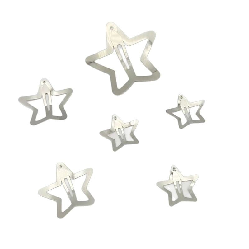 Star-Shape Hair Clips for Kids