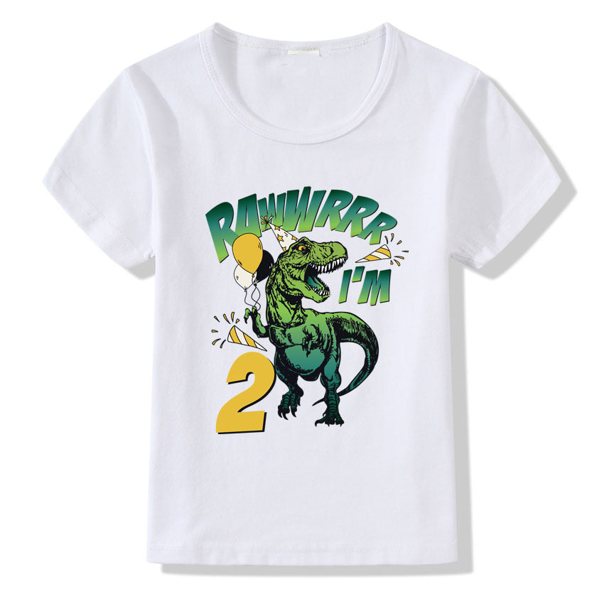 Kids' Birthday Number Tee