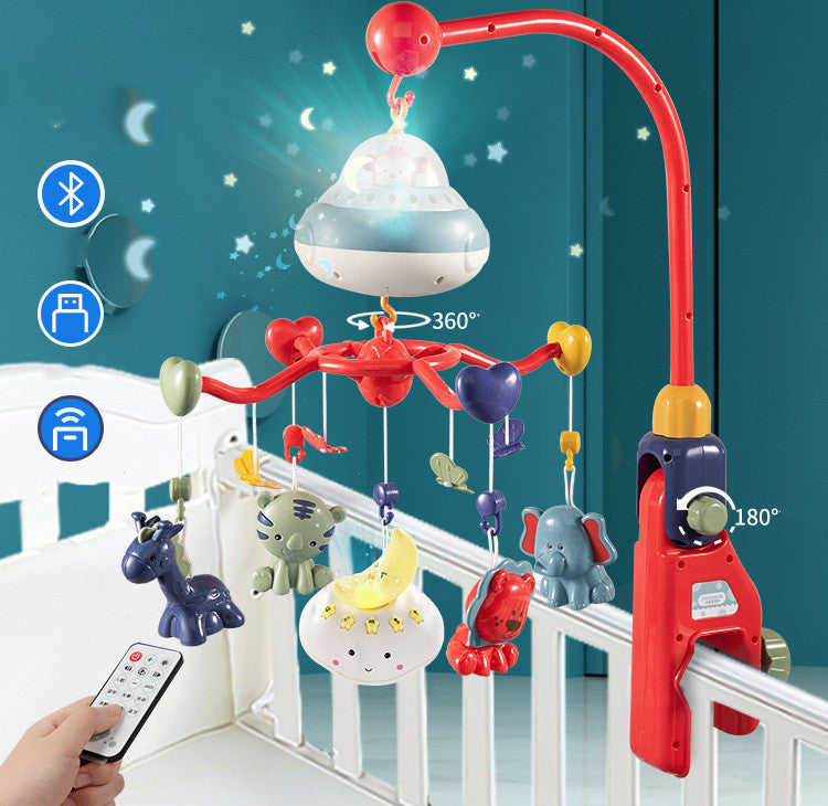 Musical Crib Mobile with Projection