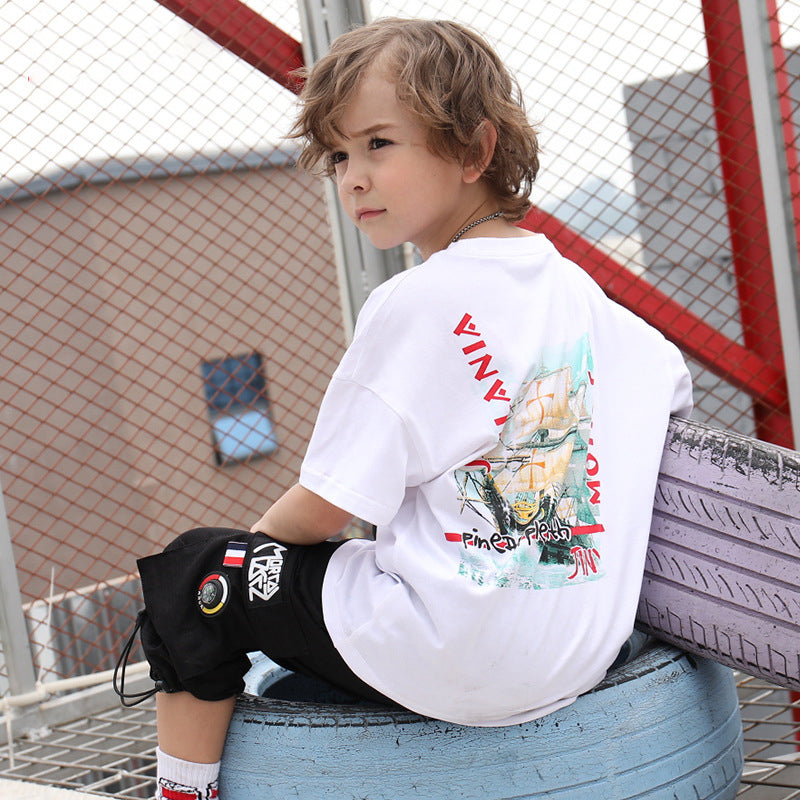 Kids' Printed Sport Tee