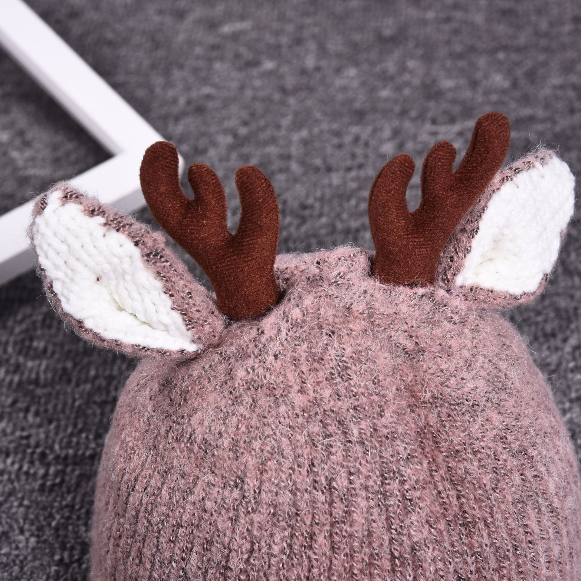 Baby Warm Knit Pom Hat
