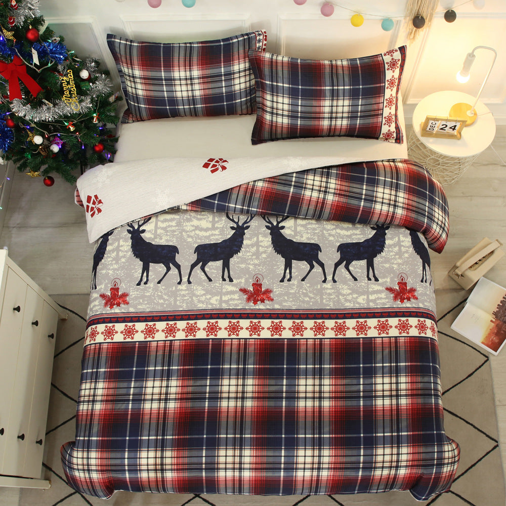 Snowflake Warm Bedding Set