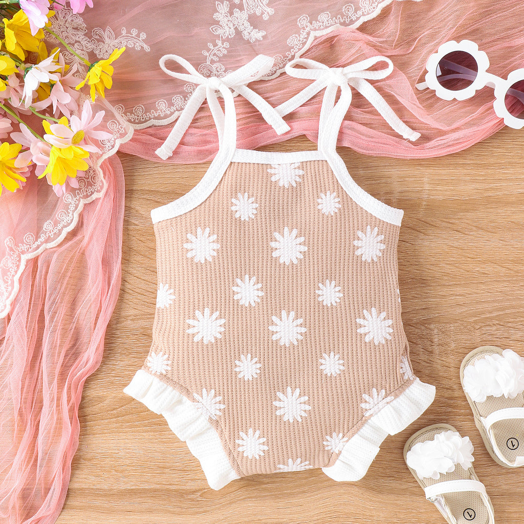 Baby Girl Cotton Romper