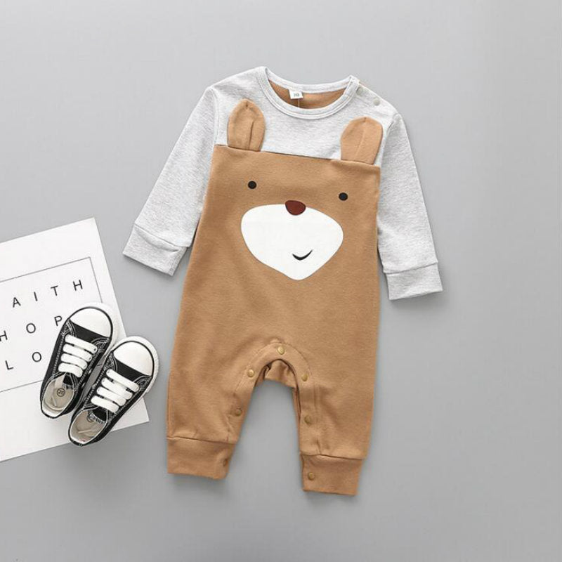 Baby Cotton Long-Sleeve Onesie