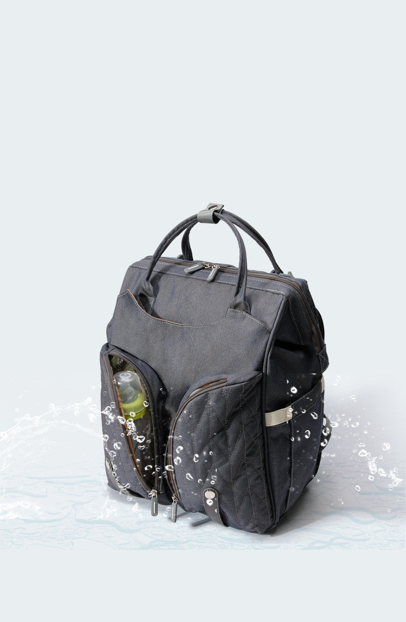 Portable Folding Crib & Diaper Bag