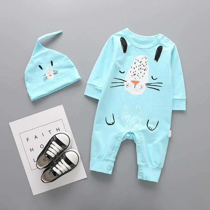 Baby Detachable-Hood Onesie