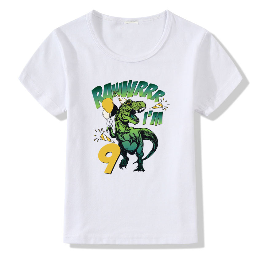Kids' Birthday Number Tee