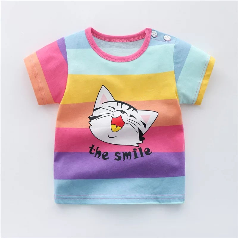 Kids' All-Match Cotton Tee