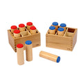 Wooden Sound-Matching Cylinders