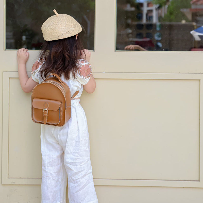 Girls' Small PU Backpack