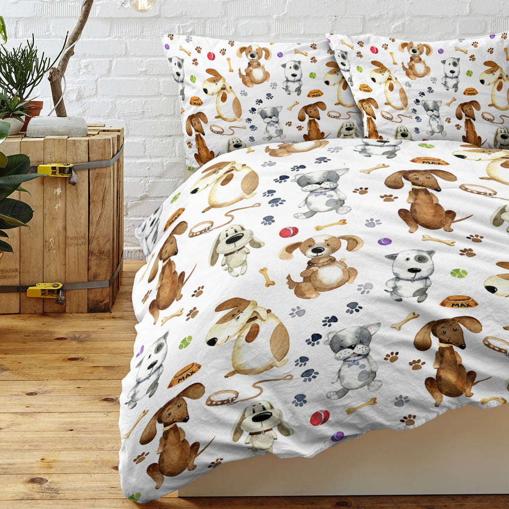 Kids' Puppy Duvet Cover Set (3-Piece)