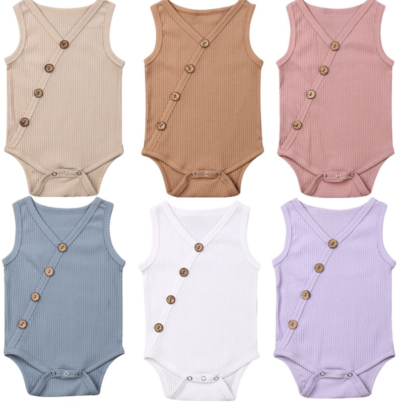 Newborn Natural-Cotton Bodysuit