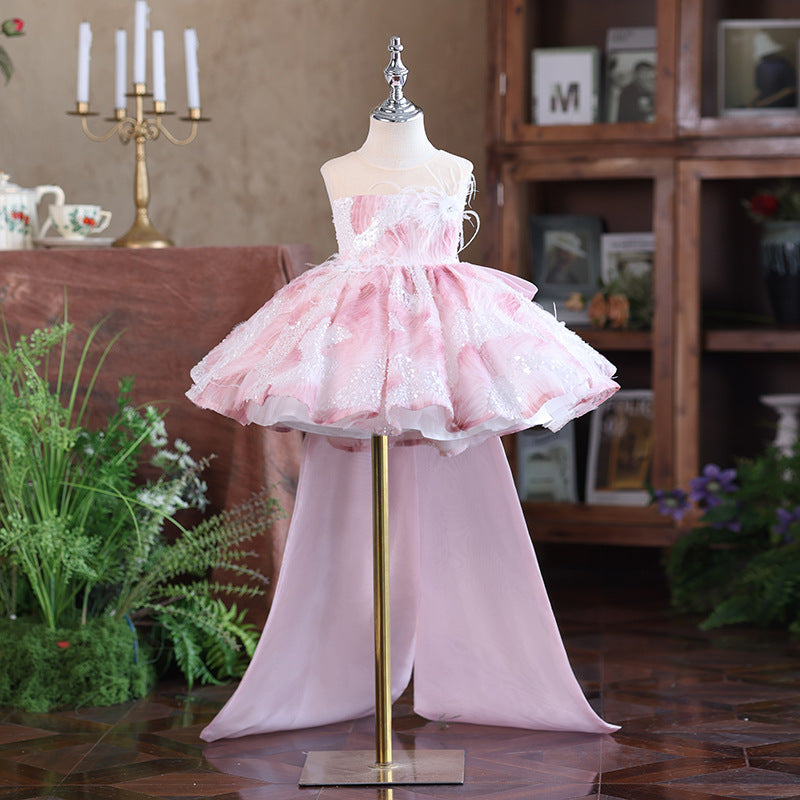 Girls' Strapless Princess Dress