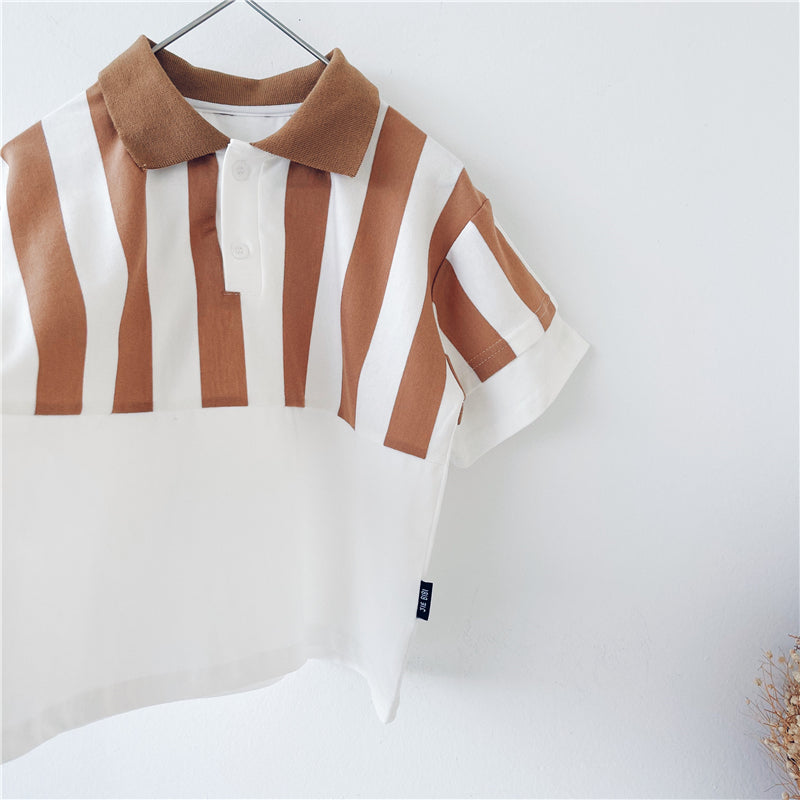 Boys' Striped Short-Sleeve Tee