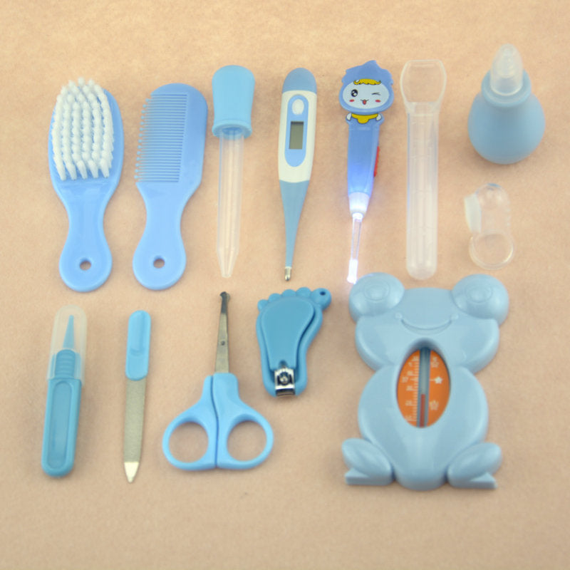 Newborn Baby Care Grooming Kit (13-Piece)