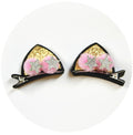 Girls' Glitter Felt Hair Clips (2-Pack)