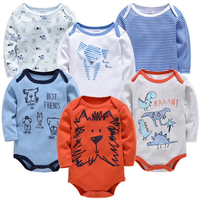 Baby Cotton Long-Sleeve Onesie