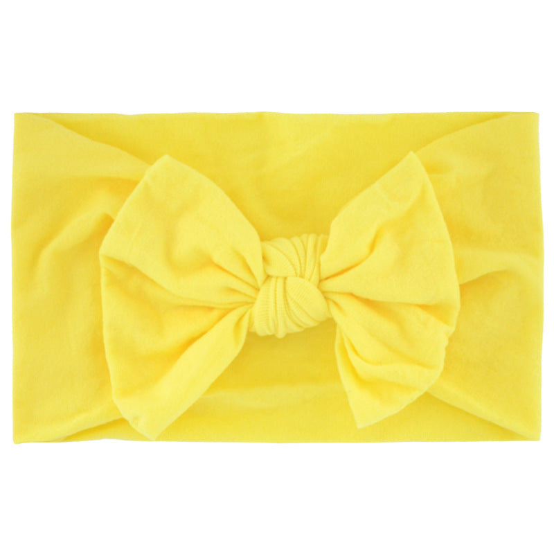 Baby Girl Knot Bow Headbands (22 Colors)