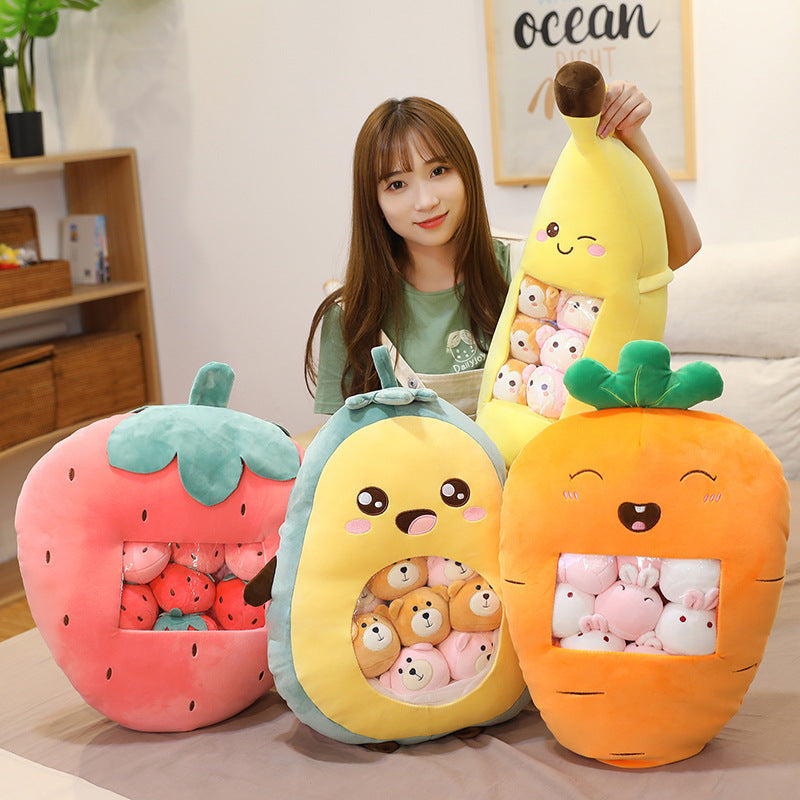 Fruit Snack Pillow Plush