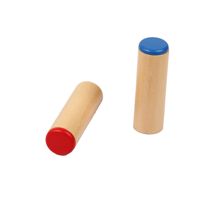 Wooden Sound-Matching Cylinders