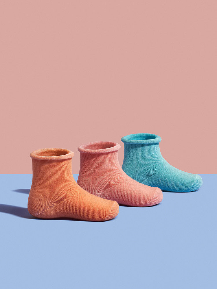 Baby Boneless Mesh Socks (3-Pair)