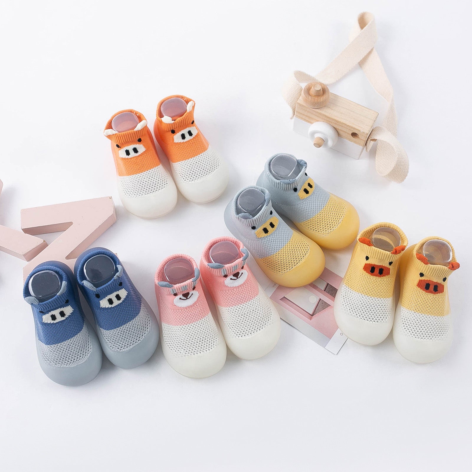 Baby Infant Toddler Shoes Breathable Soft Bottom Non-slip Boy And Girl Floor Footwear