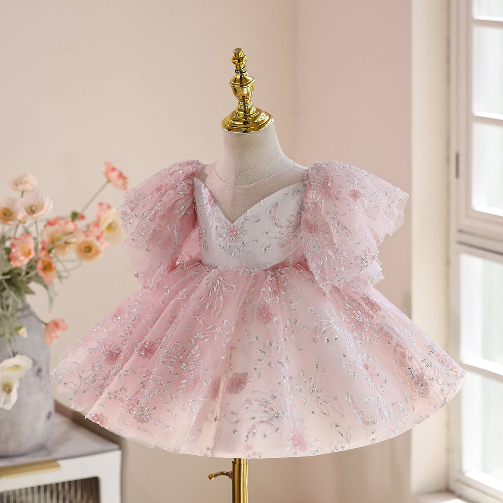 Girls' Tulle Tutu Performance Dress