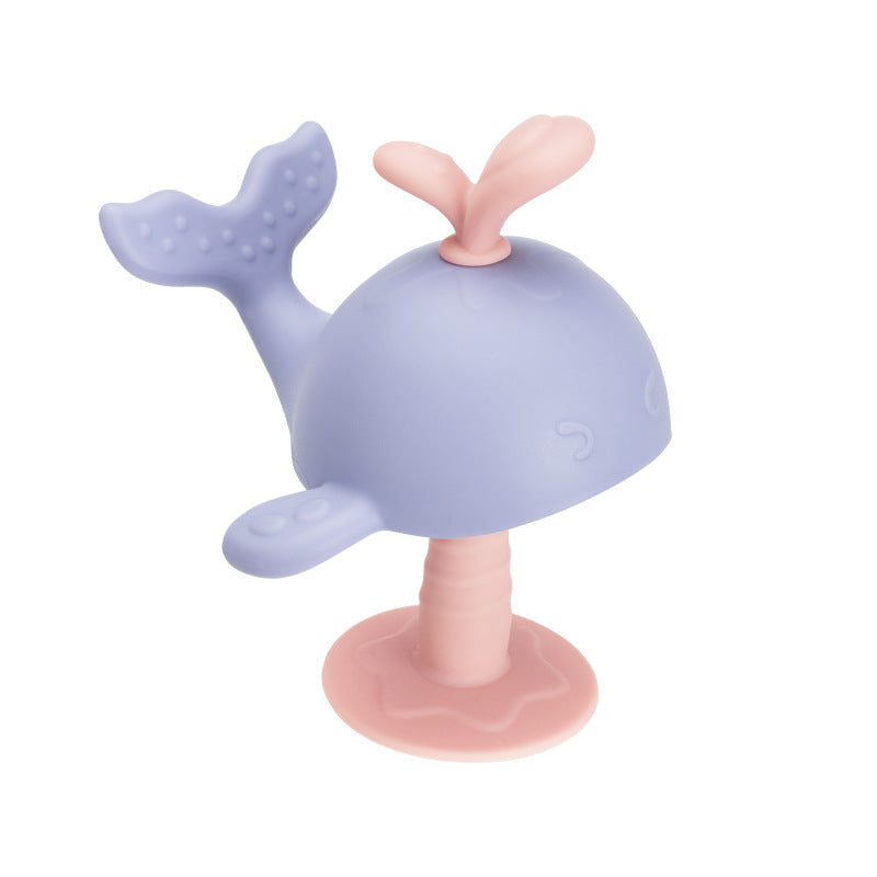Whale Silicone Teether