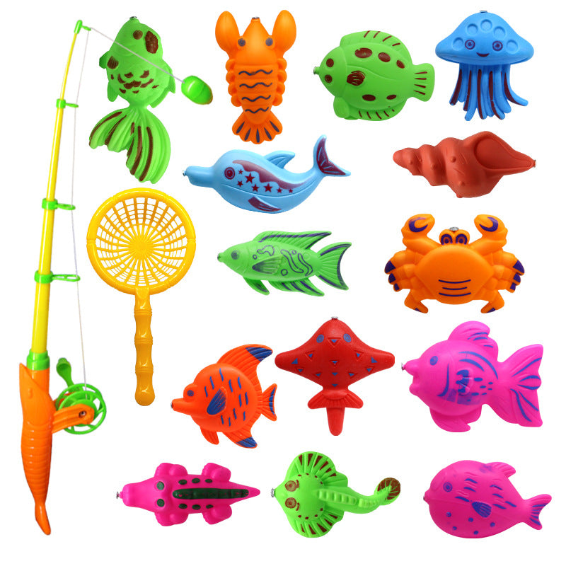 Bath Magnetic Fishing Toy Set