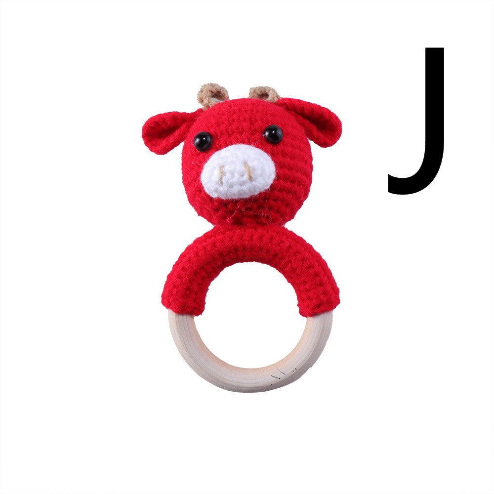 Knitted Bell Ring Rattle
