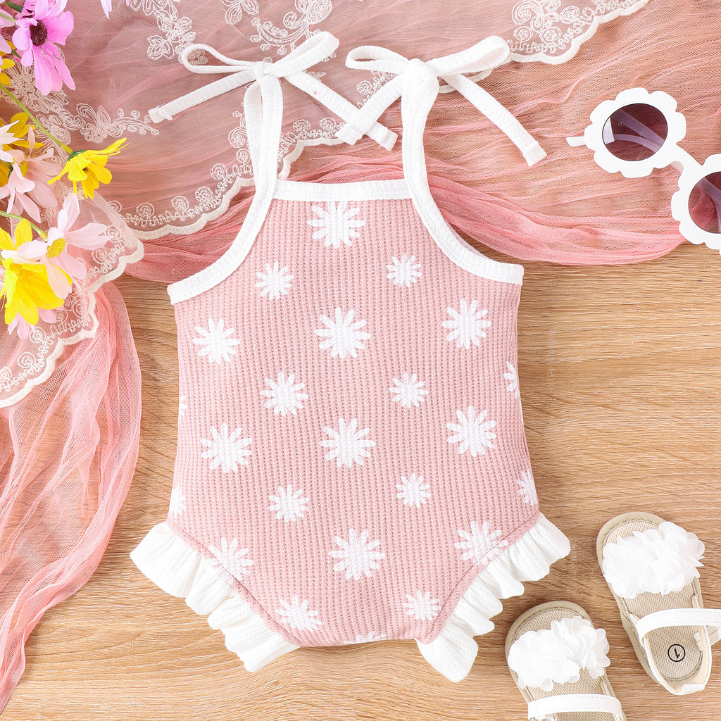 Baby Girl Cotton Romper