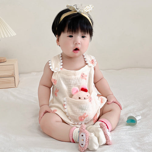 Baby Gauze Doll Romper