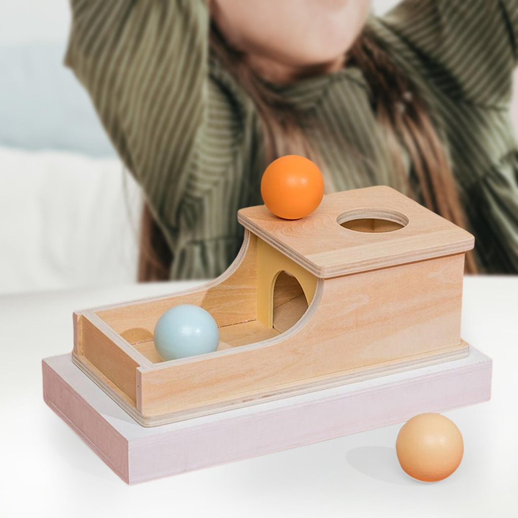 Wooden Target Box Toss Game