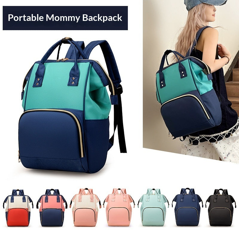 Water-Repellent Oxford Backpack