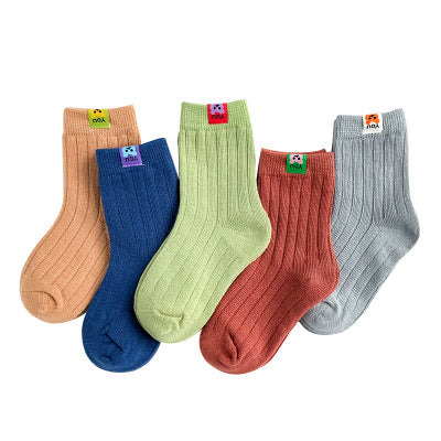 Baby Embroidered Animal Socks