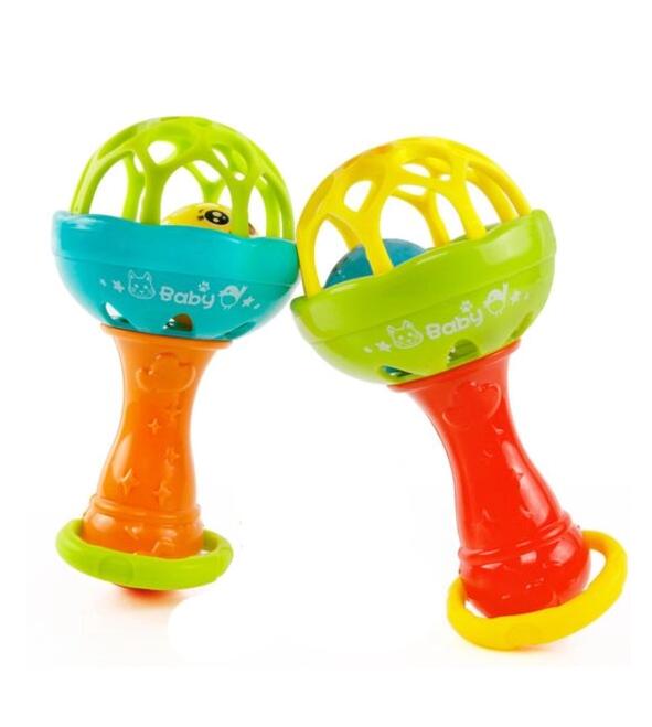 Soft Teether Rattle Stick